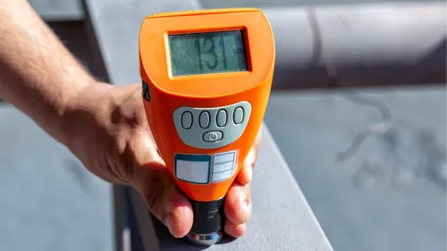 A coatings surface roughness tester