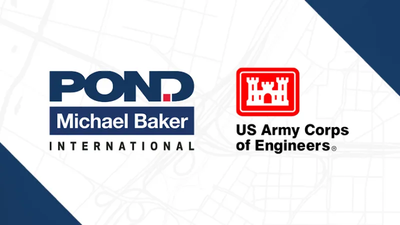 pond michael baker joint contract usace