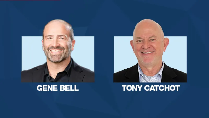 Gene Bell and Tony Catchot