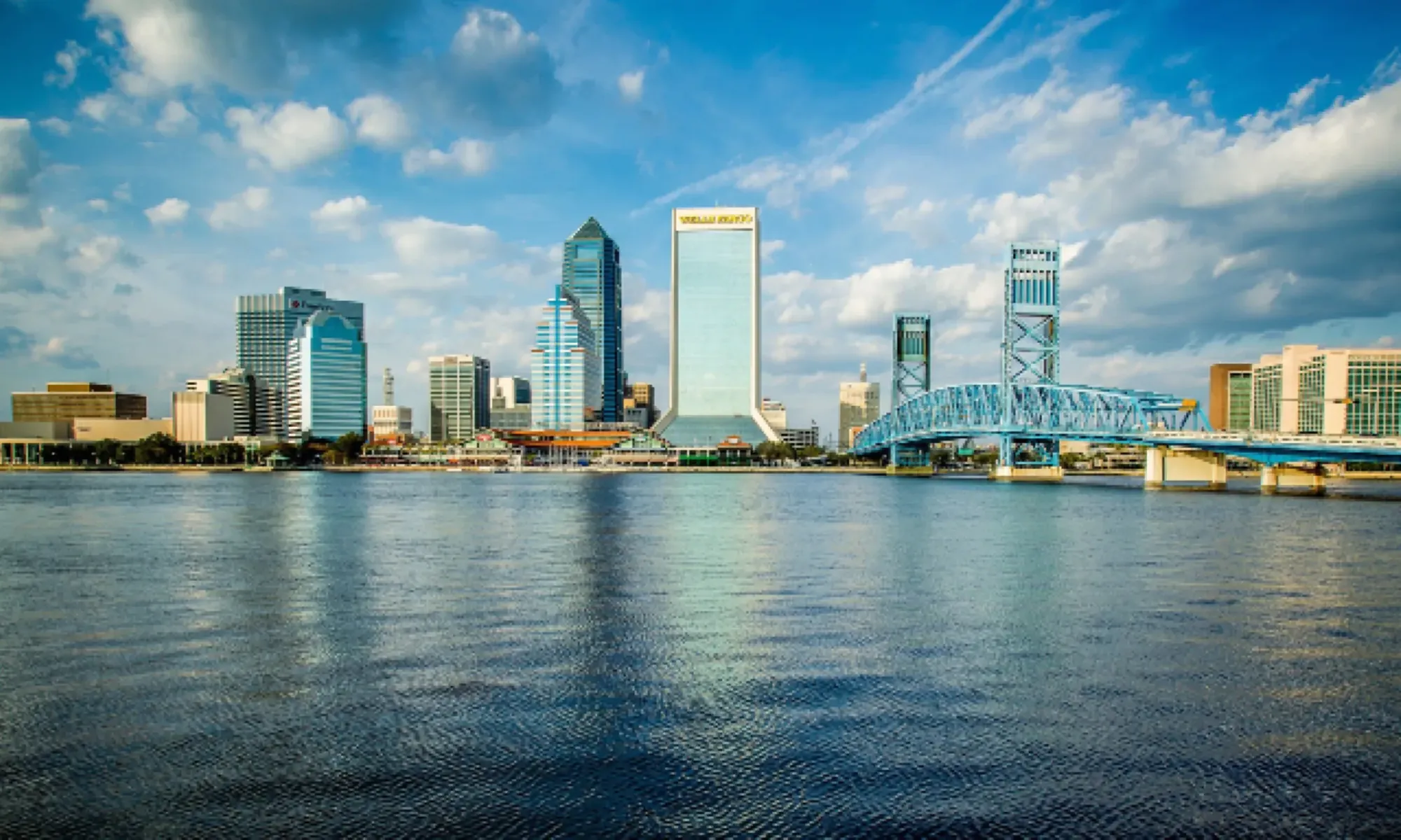 Jacksonville, FL skyline representing Landmark Engineering acquisition