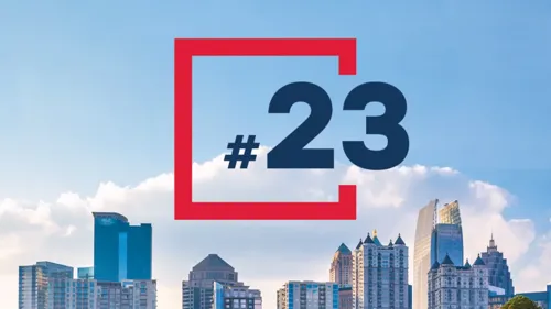 Ranking with a photo of Atlanta