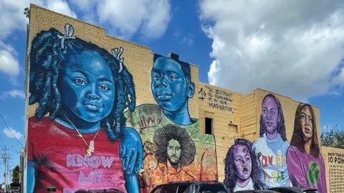 a mural in historic west tampa