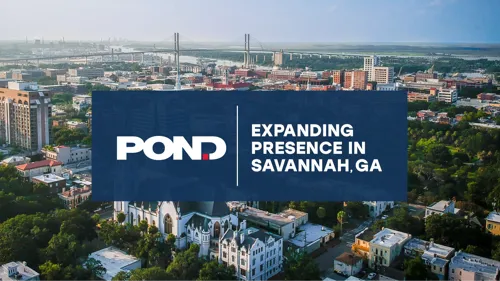 pond expanding in savannah, ga