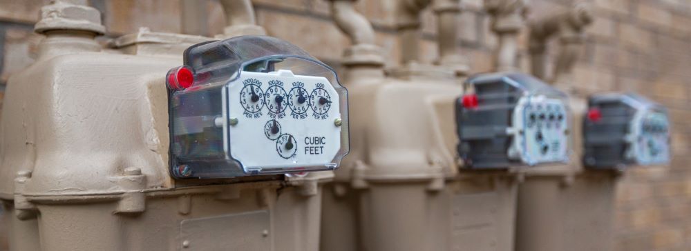 gas meters representing phmsa safety regulations