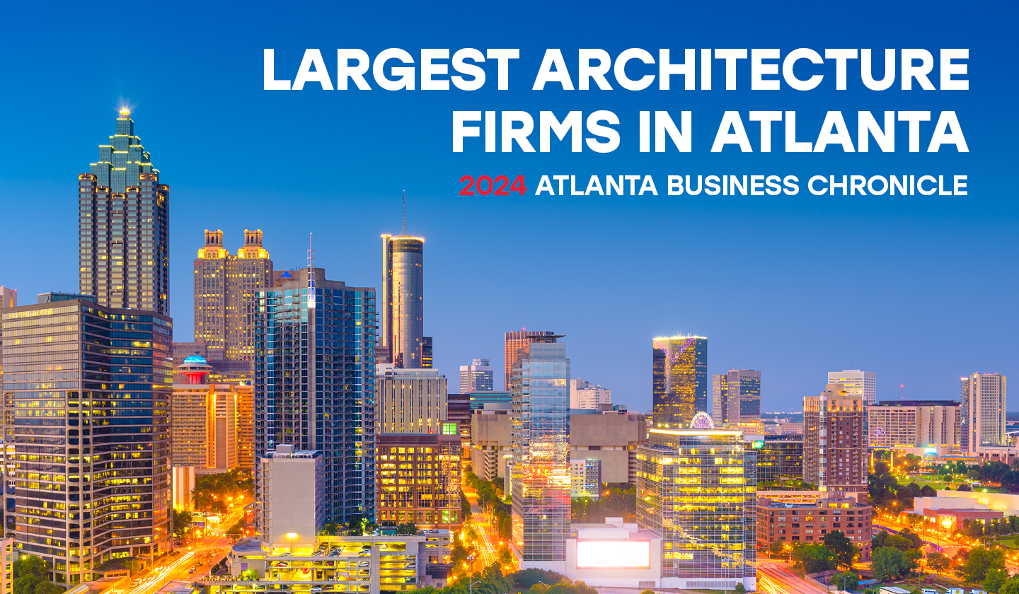 Atlanta skyline - Pond awarded one of Atlanta's largest architecture firms