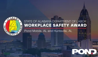 Graphic of a workplace safety award